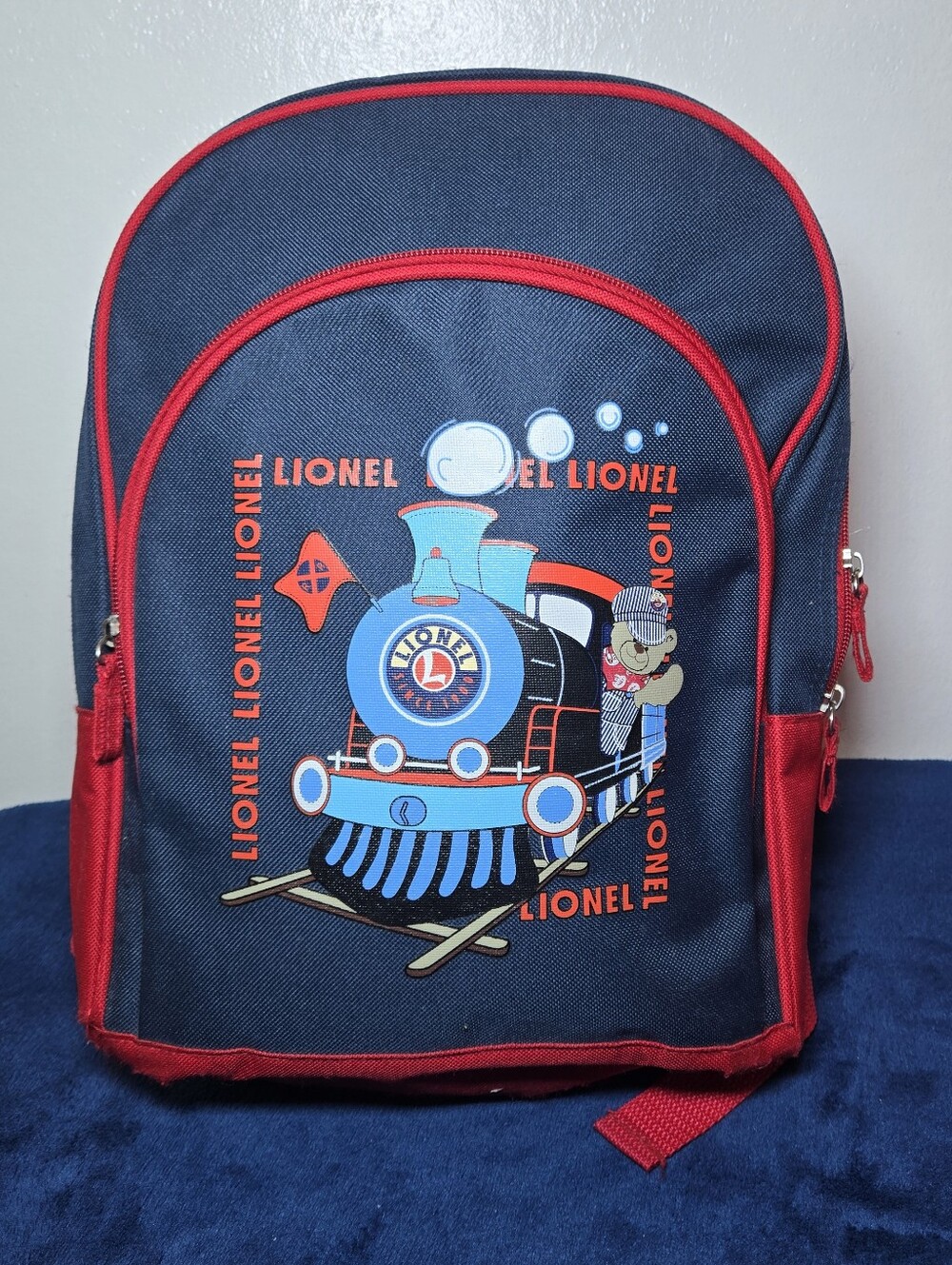 LIONEL TRAINS CHILDRENS BACKPACK Railroad Collectible